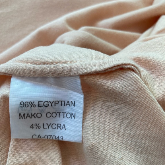Ça va de soi - Peach T shirt dress.  Small - Picture 7 of 7